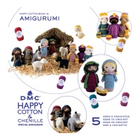 Weihnachtskrippen-Musterbuch von Happy Cotton - DMC