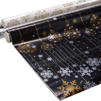 Weihnachtsgeschenkpapier gold und silber sortiert 0,7 x 2 m (0,7 x 2 m)