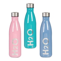 650 ml H2O Flasche sortiert - Vivalto - 1 St.