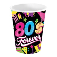 Forever 80's Becher 240 ml - 6 Stück