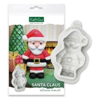 Silikonform für Weihnachtsmannfigur 8,5 x 5,5 cm - Katy Sue Mould