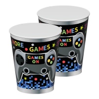 Game On Video Game Becher 270 ml - 8 Stück