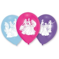 Disney Prinzessin Latex-Ballons 22,8 cm - Amscan - 6 Stk.