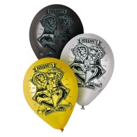 Harry Potter Luftballons schwarz und gold - Ciao - 10 Stk.