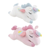 Gestrecktes Einhorn Plüsch 33 cm - 1 Stk.