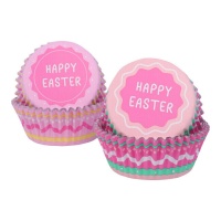 Frohe Ostern Cupcake-Kapseln - PME - 60 Stk.