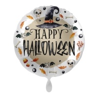 Happy Halloween Hexenhut Luftballon 43 cm - Premioloon