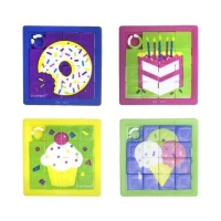 Lustige Bonbon-Puzzles - 10 Teile