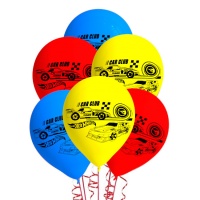 Hot Wheels Latex-Ballons - 8 Stk.