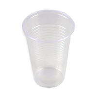 220 ml transparente Plastikbecher - 30 Stück.