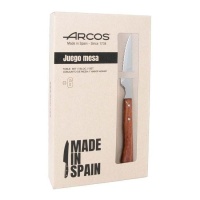 6er Set Forest - Arcos - 11 cm Steakmesser mit perlgeschliffener Klinge