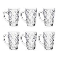 170 ml Diamant-Kaffeebecher - 6 Stück