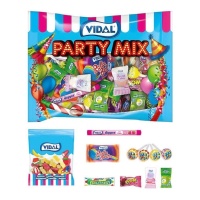 Tüte mit Party Mix Bonbons - Vidal - 400 g