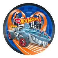 18 cm Hot Wheels Teller - 8 Stück