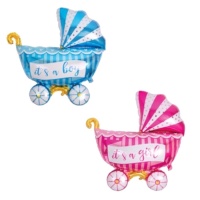 Ballon Kinderwagen Silhouette 98 cm