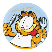 Garfield-Platten 23 cm - 8 Stück