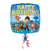 Paw Patrol Happy Birthday Ballon 45 cm - Anagramm