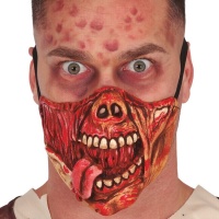 Zombie Halbmaske