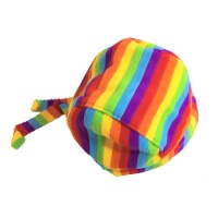 Regenbogen Bandana Hut