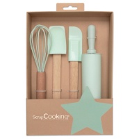 Backutensilien-Set - Scrapcooking - 4 Teile