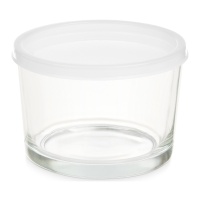 200 ml runde Glas-Tupperware