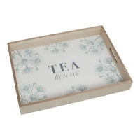 Tea Team Tablett 40 x 30 cm