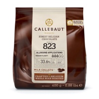 Vollmilchschokolade schmelzende Chips 400 gr - Callebaut