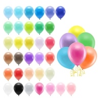 Latex-Ballons 26 cm biologisch abbaubar Kuchen - PartyDeco - 10 Einheiten