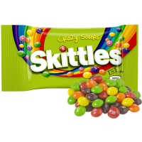 Kaubonbon mit Zuckerguss Fruchtgeschmack - Skittles Fruits - 38 Gramm