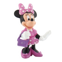 Minnie Mouse Tortenaufleger mit Tasche 7 cm - 1 Stück