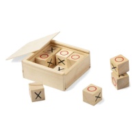 Tic-Tac-Toe-Spiel aus Holz - Disok