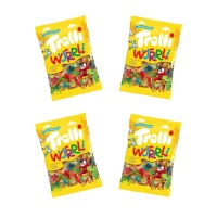 Beutel mit bunten Würmern 10 gr - Einzelpackung - Trolli - 1 Stück