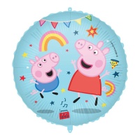 Peppa und George Schwein Luftballon 46 cm - Procos