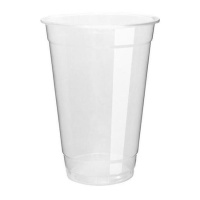 300 ml transparente Plastikbecher - 50 Stück.