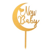 New Baby Cake Topper 17 cm - 1 Stück