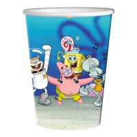 SpongeBob Schwammkopf 250 ml Becher - 8 Stück.