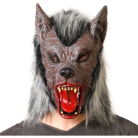 Gruselige Werwolf Maske