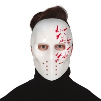 Hockeymaske mit Blut