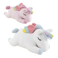 Gestrecktes Einhorn Plüsch 55 cm - 1 Stk.