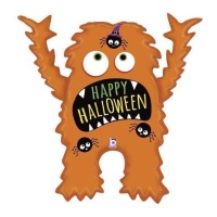 Happy Halloween Monster Luftballon 58 x 65 cm - Grabo