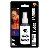 Koaguliertes Blut in 60 ml Sprühflasche