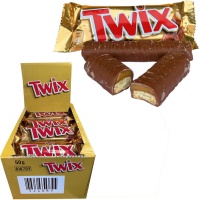 Vollmilchschokolade und Karamell Twix - 25 Stück