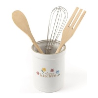 Küchenutensil Topf Blumen 12,5 cm