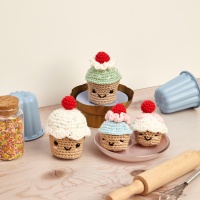 Amigurumis Bausatz - Cupcakes - DMC