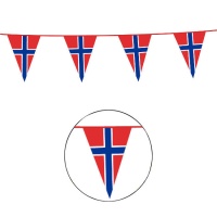 Norwegische Dreiecksflagge 10 m