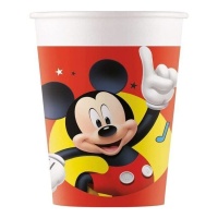 Mickey Mouse kompostierbare Becher 200 ml - 8 Stück