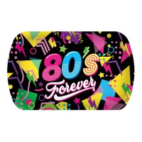 80's Forever 39 x 24 cm Tablett - 1 Stück