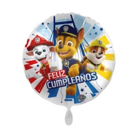 Paw Patrol Happy Birthday Ballon 43 cm