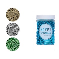 Metallic Sprinkles Sticks 90 gr - Happy Sprinkles