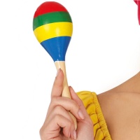 Mehrfarbige Maraca - 1 Maraca